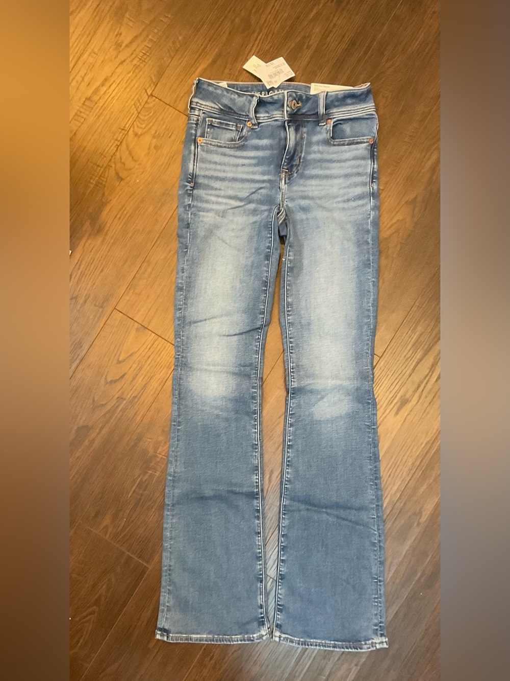 American Eagle Outfitters Light Wash Flare Jeans